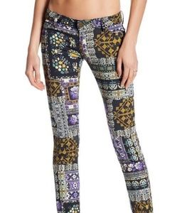 Etienne Marcel Floral Print Jeans